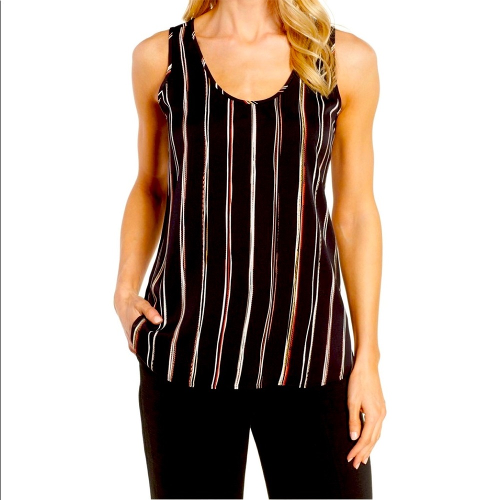 CLASSIQUES ENTIER STRETCH SILK BLOUSE - NWOT!